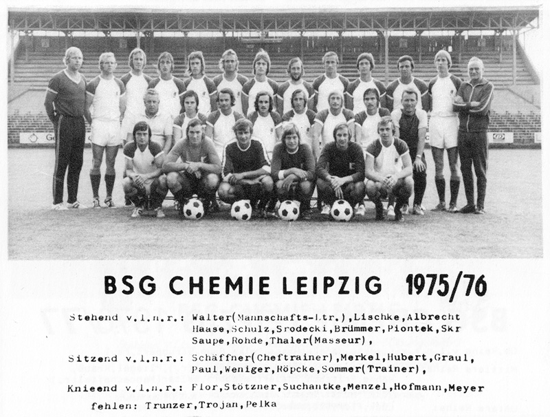 BSG Stahl Hennigsdorf AR-OL 76/77 BSG Chemie Leipzig 