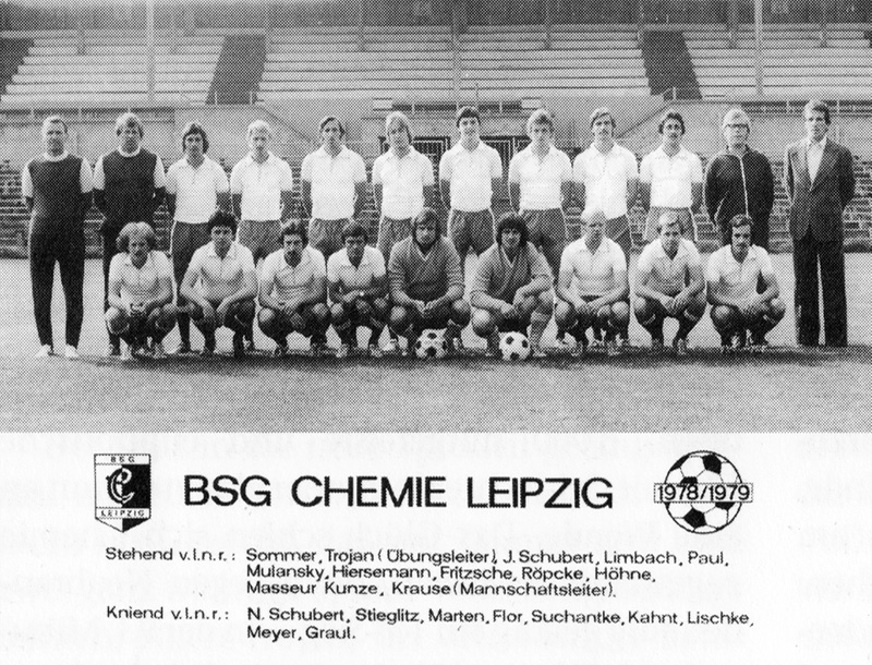 250516 A3 Poster BSG Chemie Böhlen DDR Oberliga 1977 