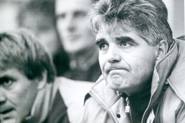 FC Sachsen Leipzig
Foto: Westend-Presseagentur
Trainer Frank Engel , links Co Achim Steffens 1990