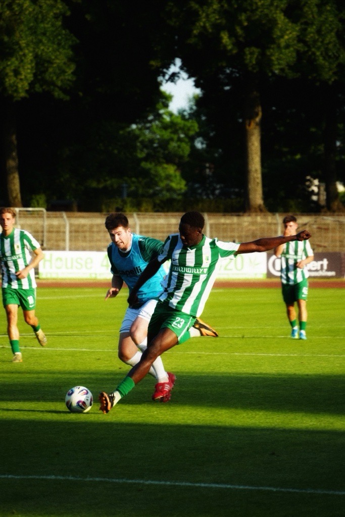 Courageous and eager to play: Chemie impresses at the start of the test ...